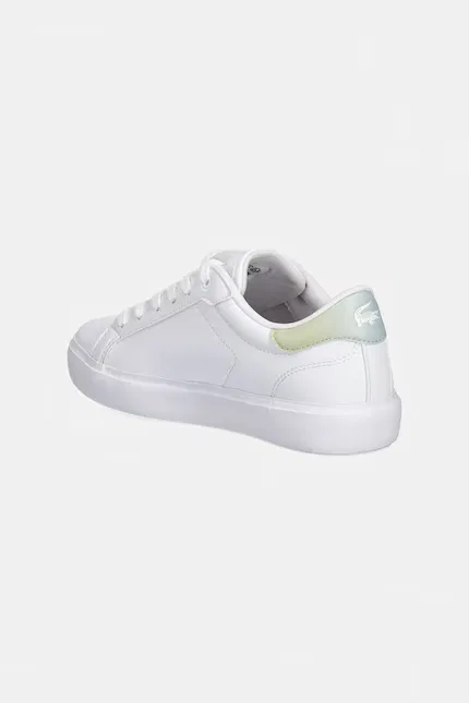 Кроссовки детские Lacoste, белый — фото 3