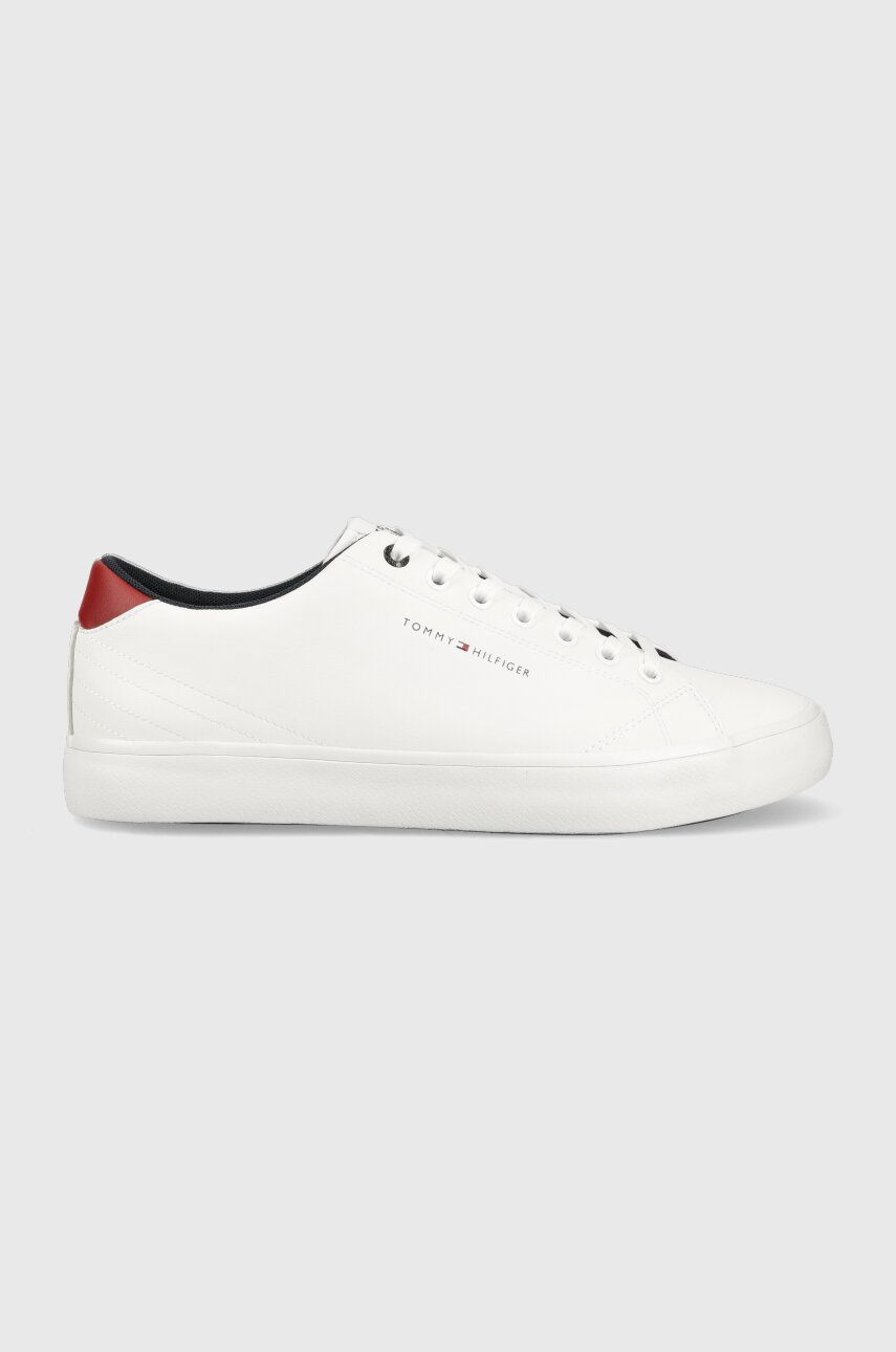 

Tommy Hilfiger TH HI VULC CORE LOW кожаные кроссовки, белый