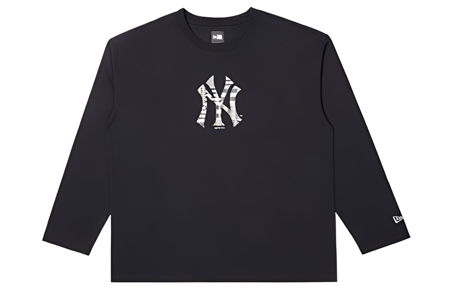 

New Era Футболка унисекс черная, Черный, New Era Футболка унисекс черная