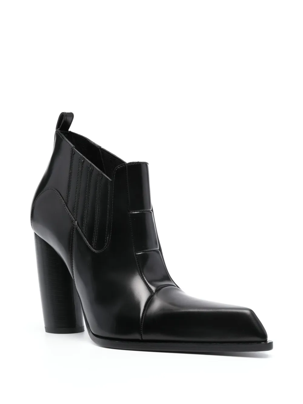 Ботильоны Moon Beatle Shade 95 OFF-WHITE, черный — фото 2