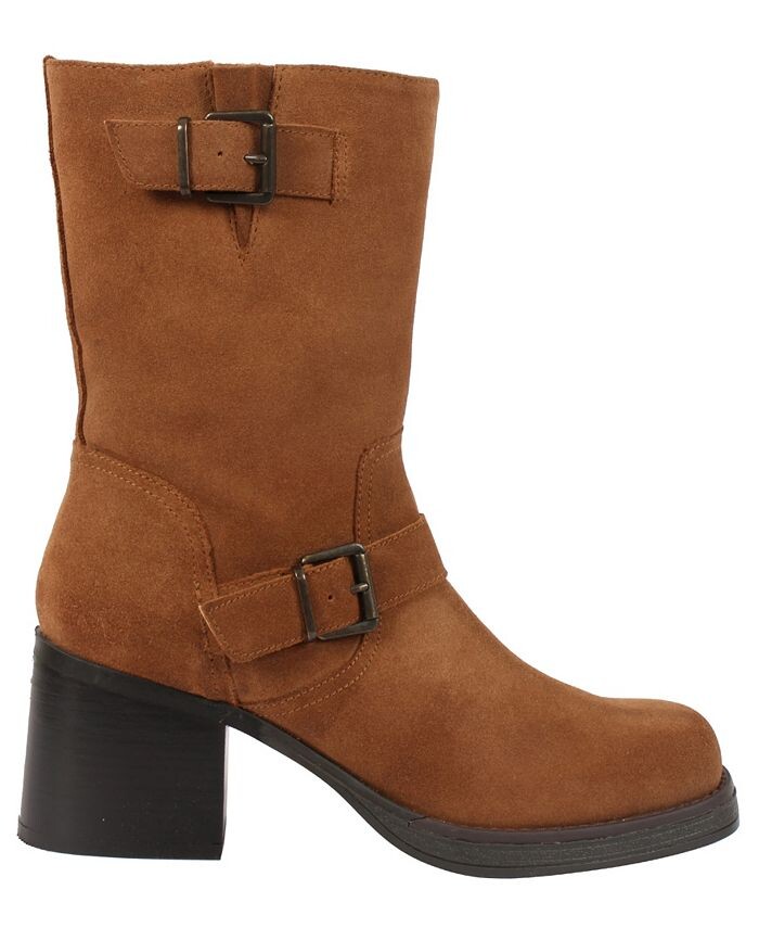 Женские ботинки Janice на блочном каблуке Kenneth Cole New York, красный — фото 2