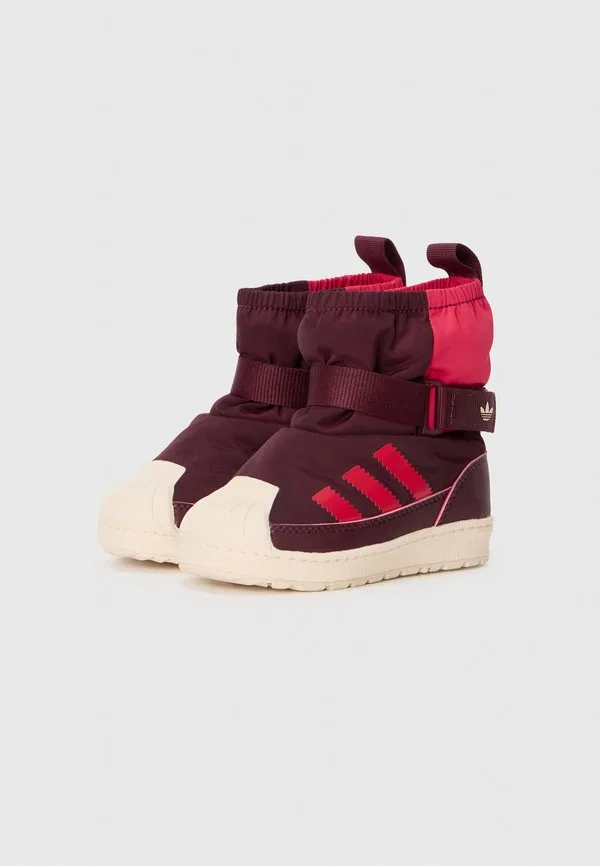 Зимние ботинки superstar 360 Adidas Originals, Maroon/Wonder White/Ruby Red — фото 2