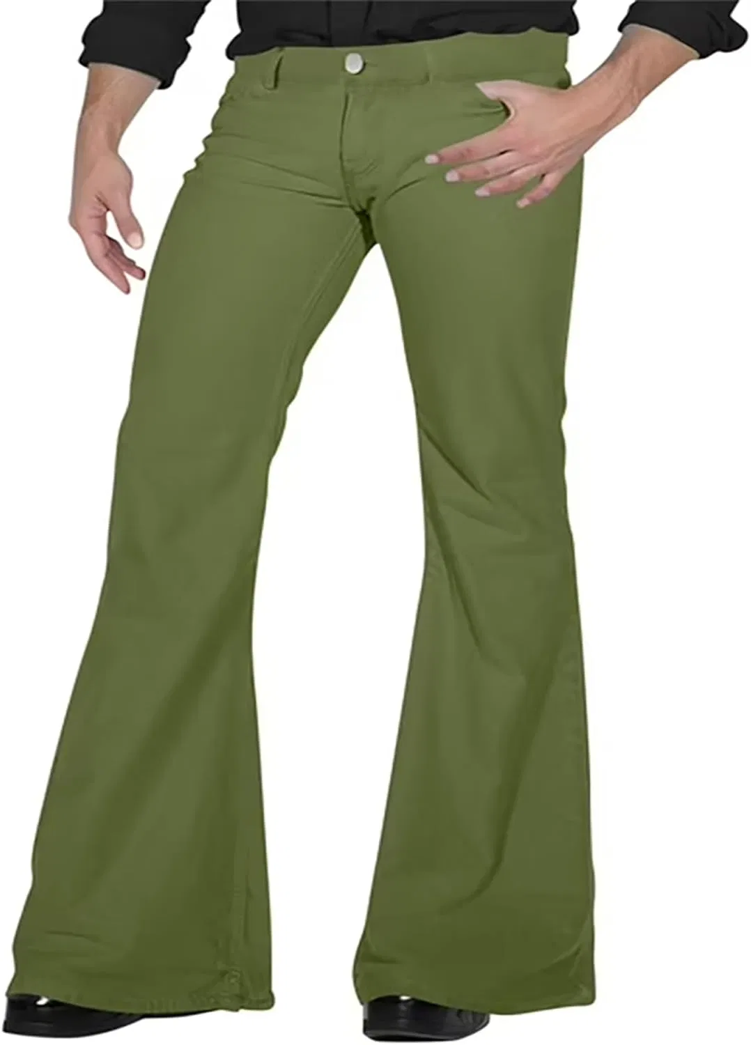 Джинсы клеш, Vintage, Army Green
