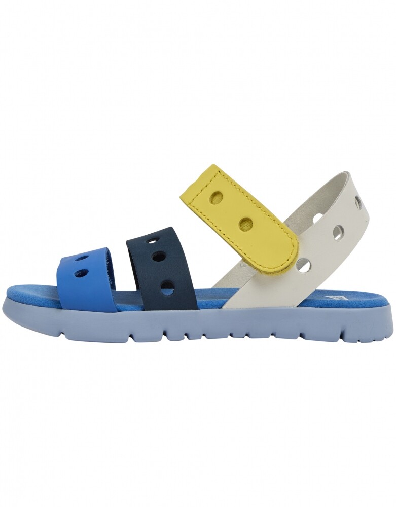 

Сандалии Camper Oruga Twins, цвет Blau/Weiß/Gelb