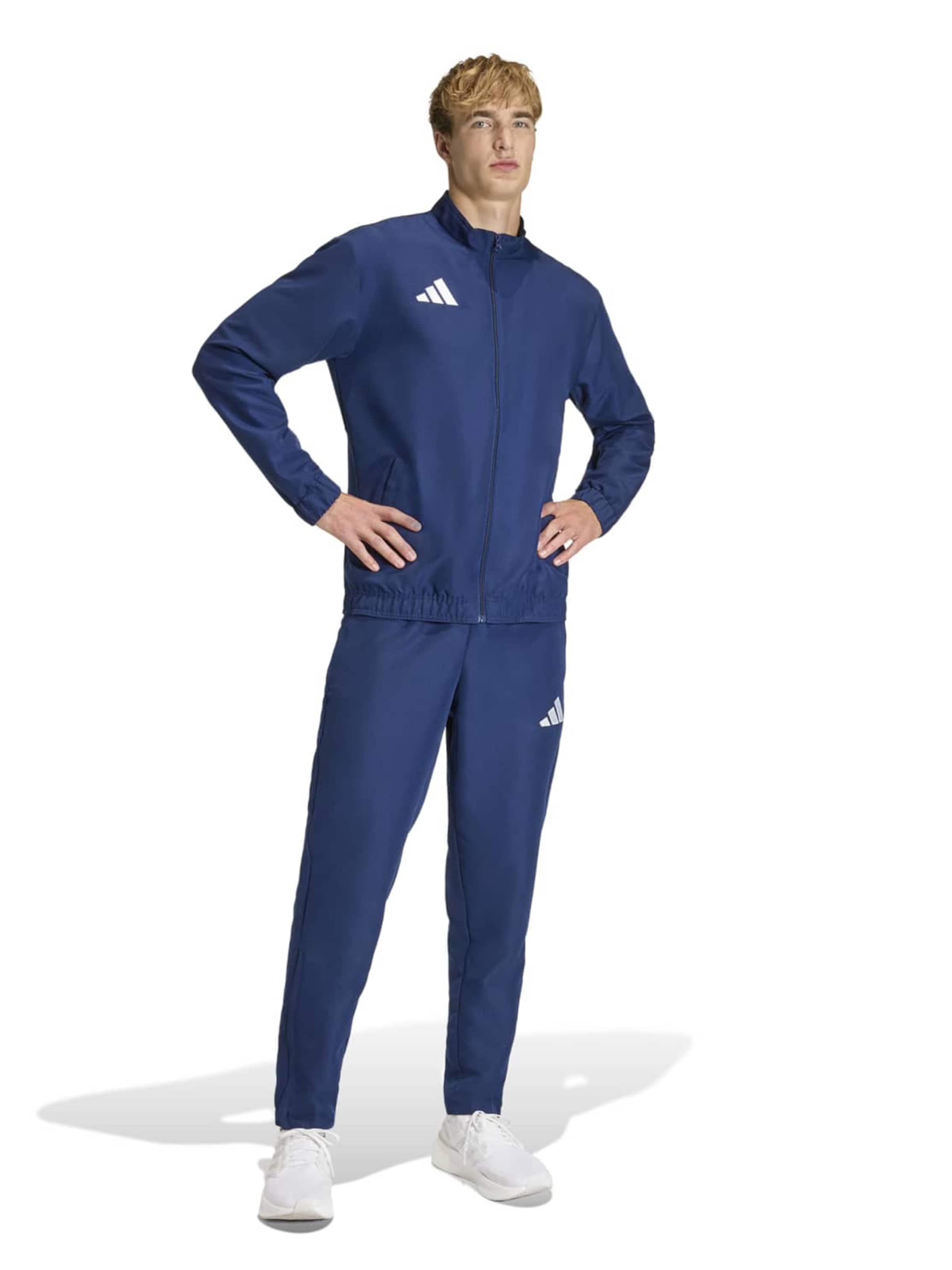 Adidas Performance Узкие спортивные шорты 'ENT26' в морском синем — фото 3