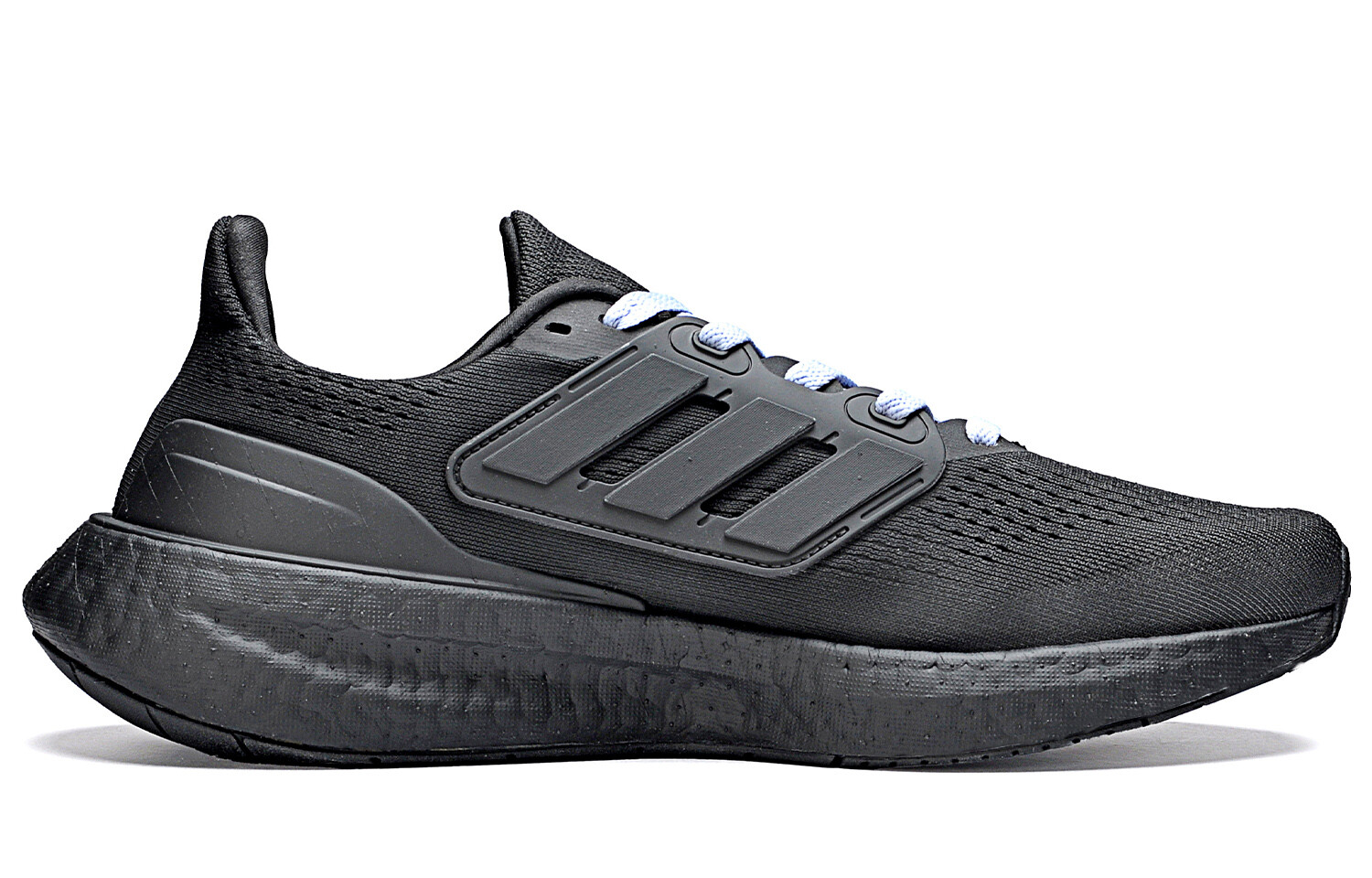 

Кроссовки Pureboost 23 унисекс с низким верхом, черные/синие Adidas