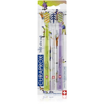 

Зубная щетка Curaprox 5460 Ultra Soft — ограниченная серия Winter Wonderland, 3 шт.