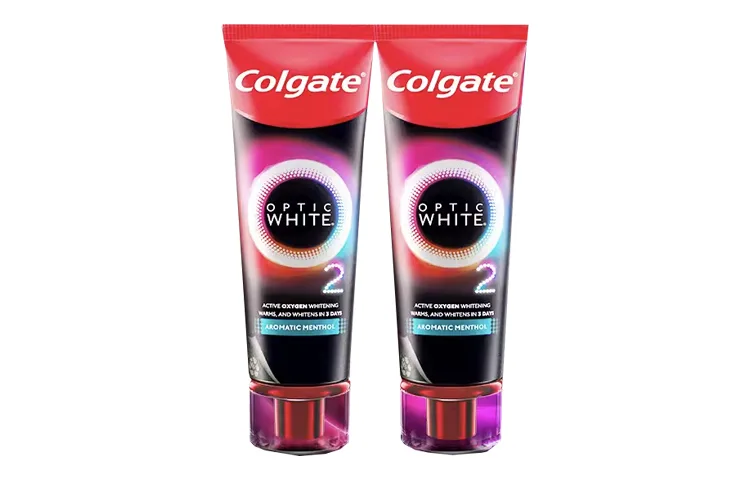 COLGATE Отбеливающая зубная паста для свежего дыхания и защиты десен 85 г*2, 85g*2