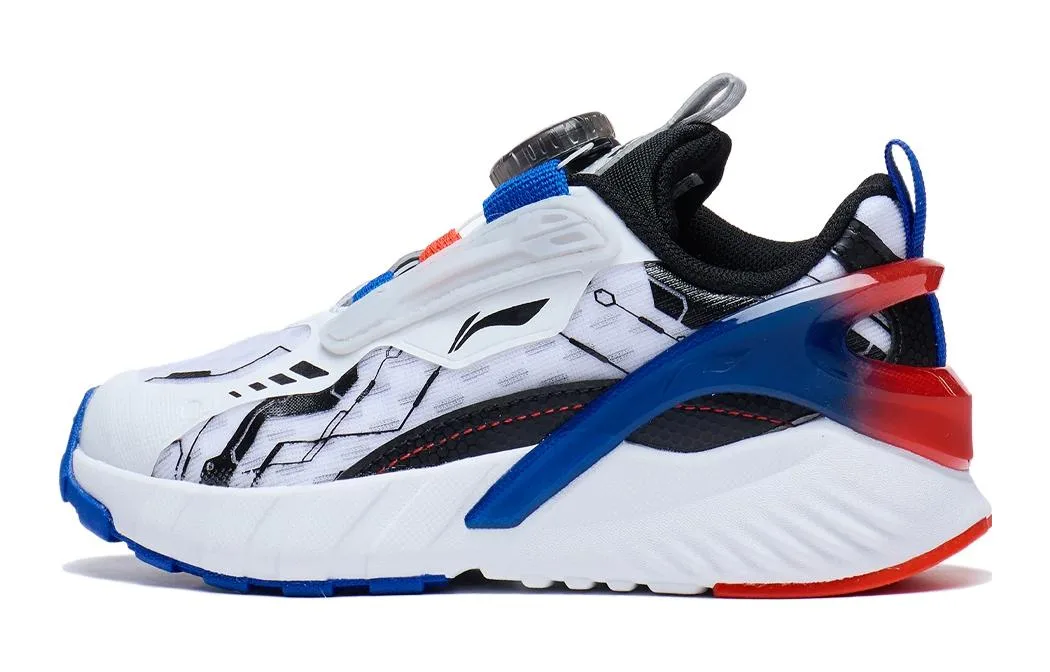 Li-Ning YOUNG Flash Shadow Super Anime 1.5 Абразивостойкие дышащие детские кроссовки White Black Kids'