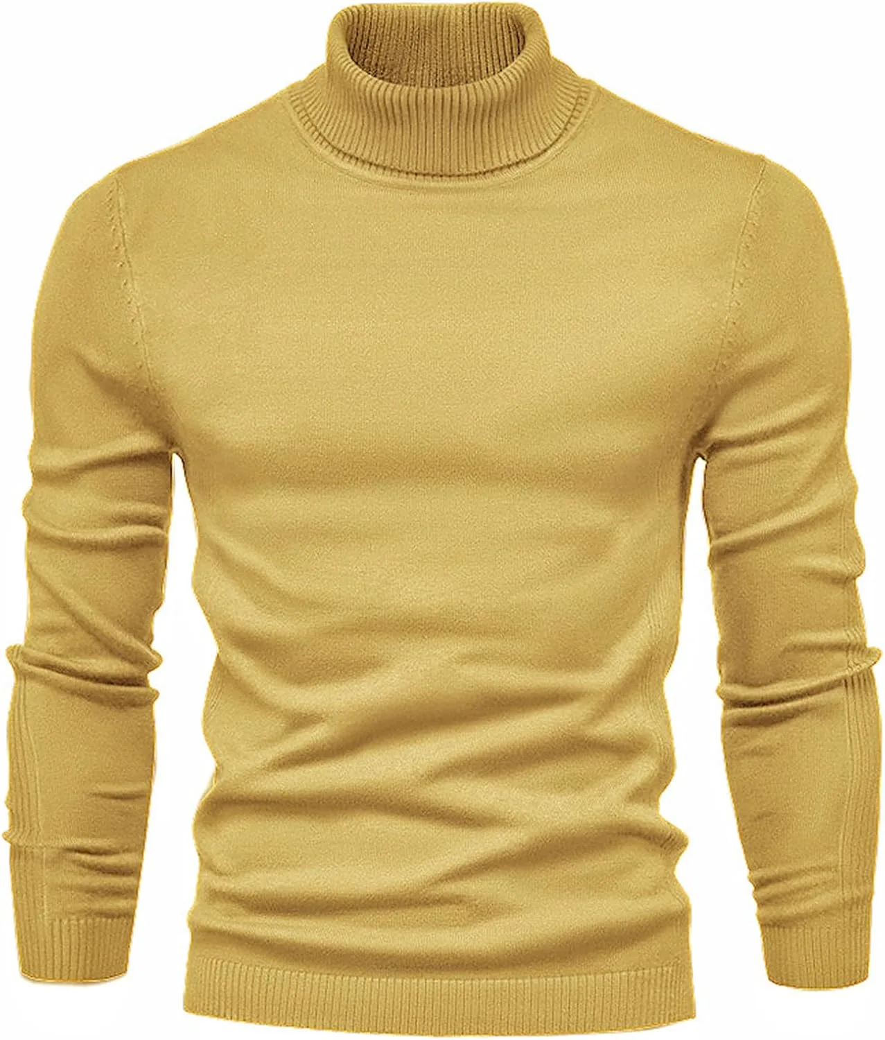 

Мужской теплый водолазка, длинный рукав, slim fit