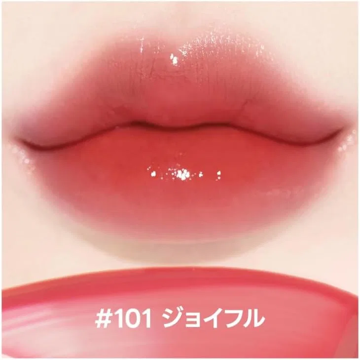 Набор блесков для губ High Color Watery Lip Tint, 2 шт., 4.5 г, Joyful (кораллово-красный) — фото 2