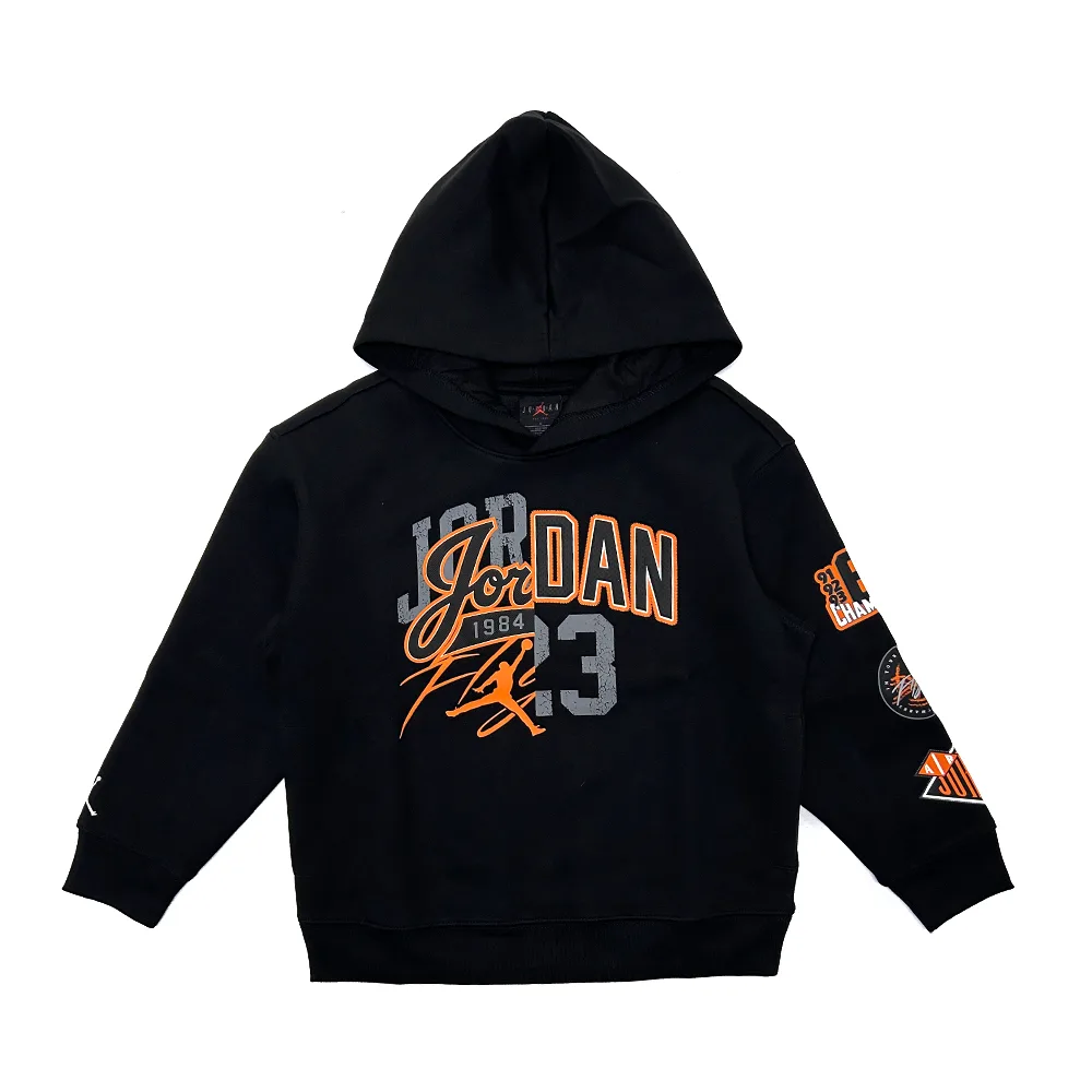 Детский худи утепленный Jordan, черный