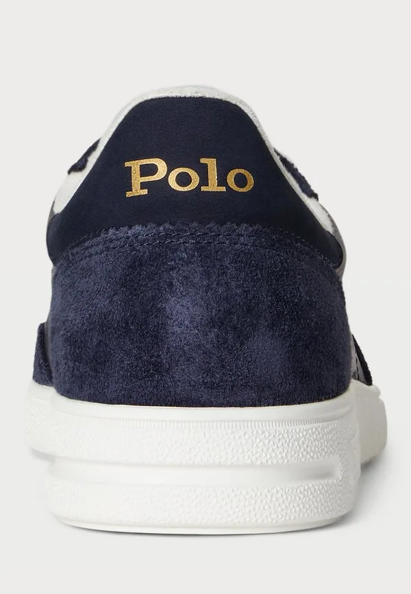 Кроссовки bedford из кожи и замши Polo Ralph Lauren, Hunter Navy/Deckwash White — фото 3