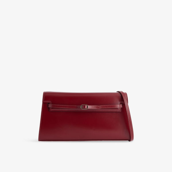 

Сумка кожаная Verafied с поясом, темно-вишневый