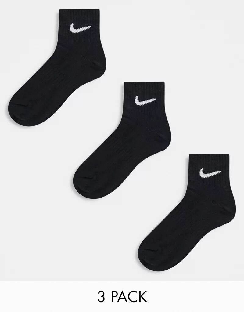 

Набор из 3 черных носков унисекс унисекс Nike