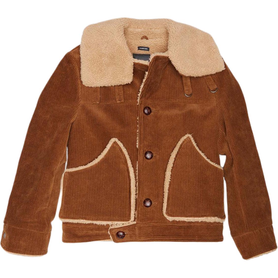 

R13 Куртка женская коричневая, Brown