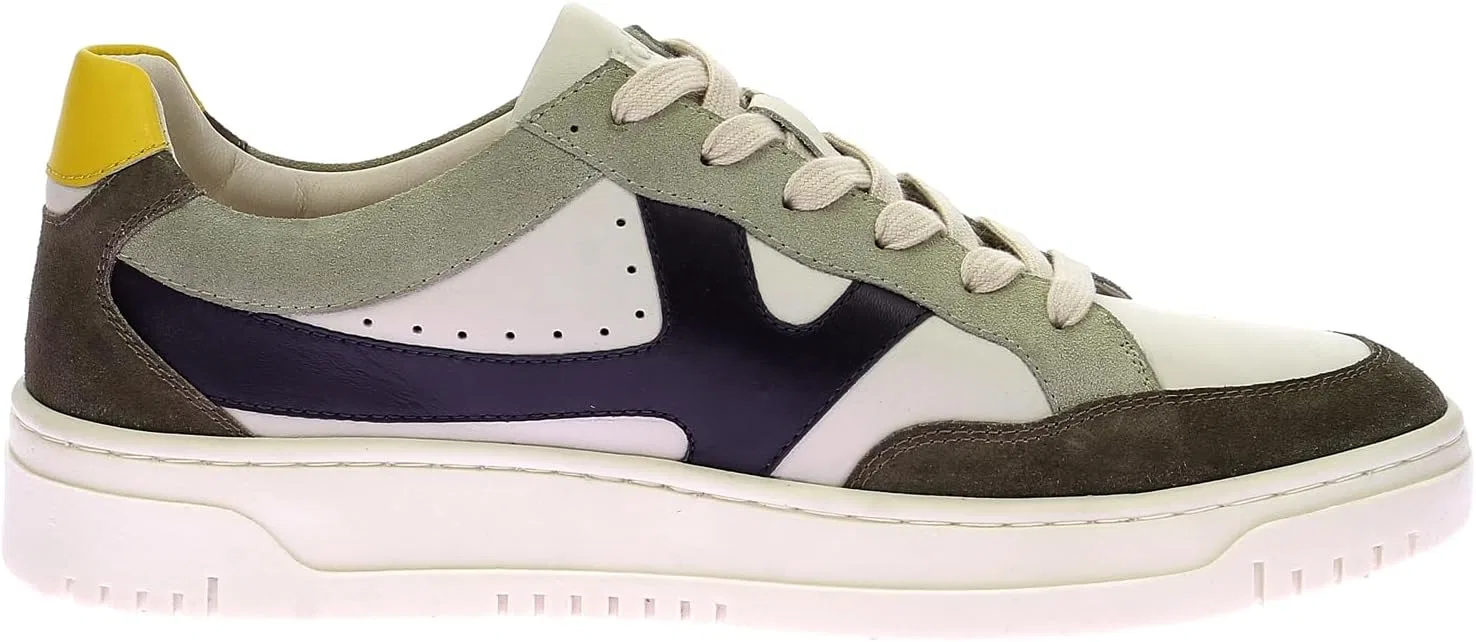 Мужские кроссовки Kickers Kick Ballyat, White Navy — фото 4