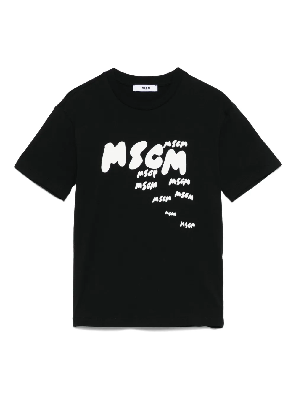 

Футболка с логотипом MSGM Kids, черный