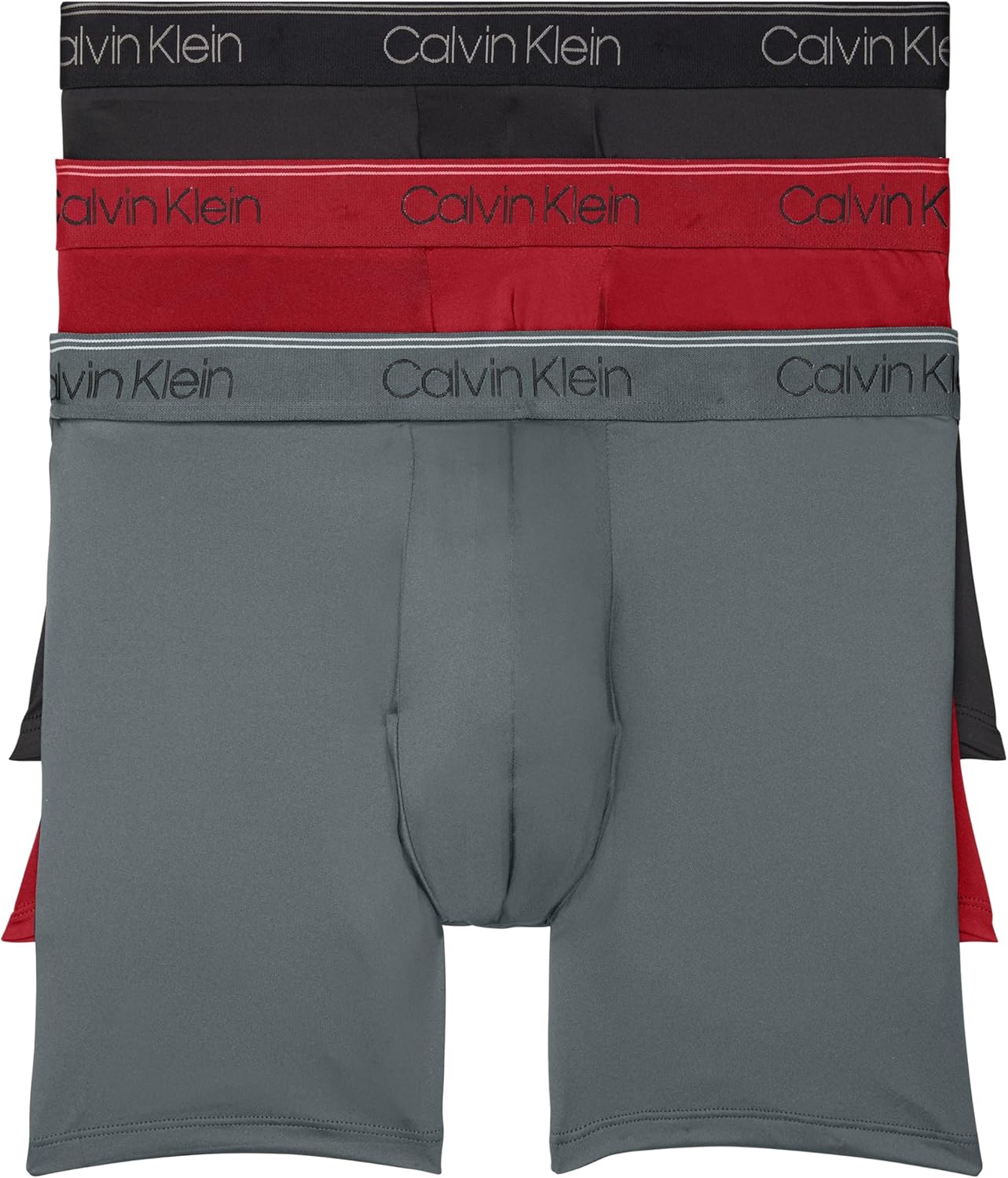 

Мужские трусы-боксеры Calvin Klein Micro Stretch, 7 шт., Black, Red, Convoy