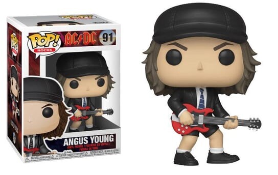 

Funko POP! Скалы, коллекционная фигурка, AC/DC, Ангус Янг, 91 год