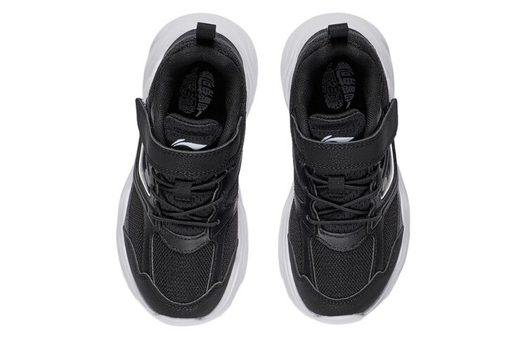Кроссовки LINING YOUNG Kids Lifestyle Shoes PS Low-top Black — фото 4