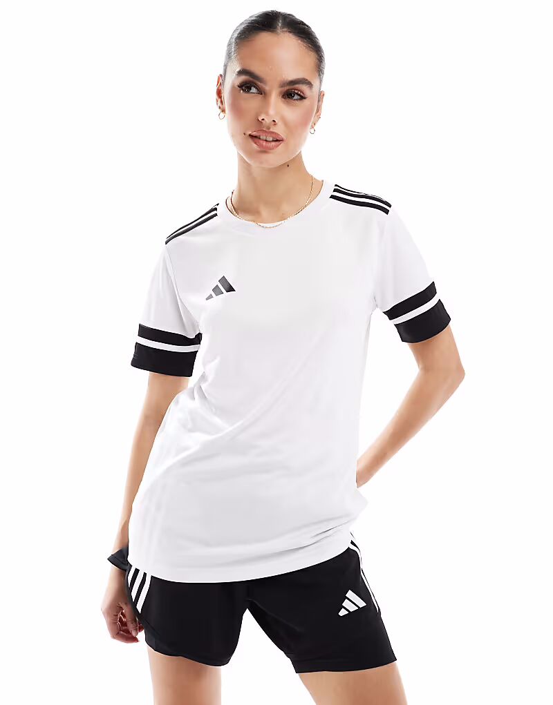 

Футболка Adidas Squadra25 белого цвета