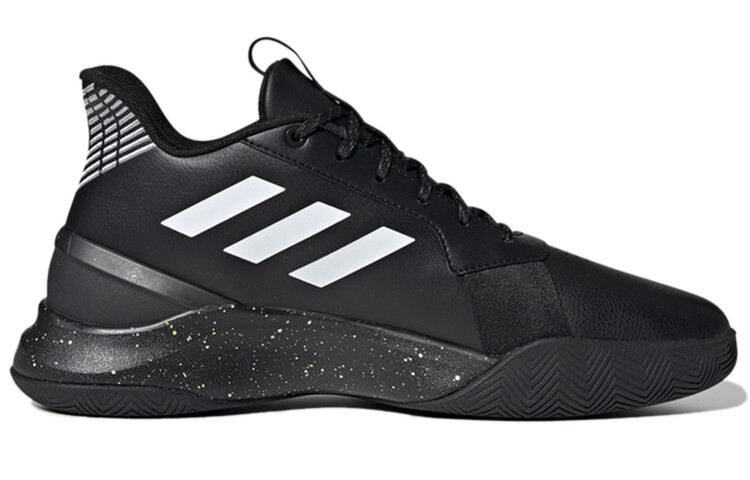 Runthegame Винтаж Баскетбольные Кроссовки Мужские Низкие Черные Adidas — фото 2