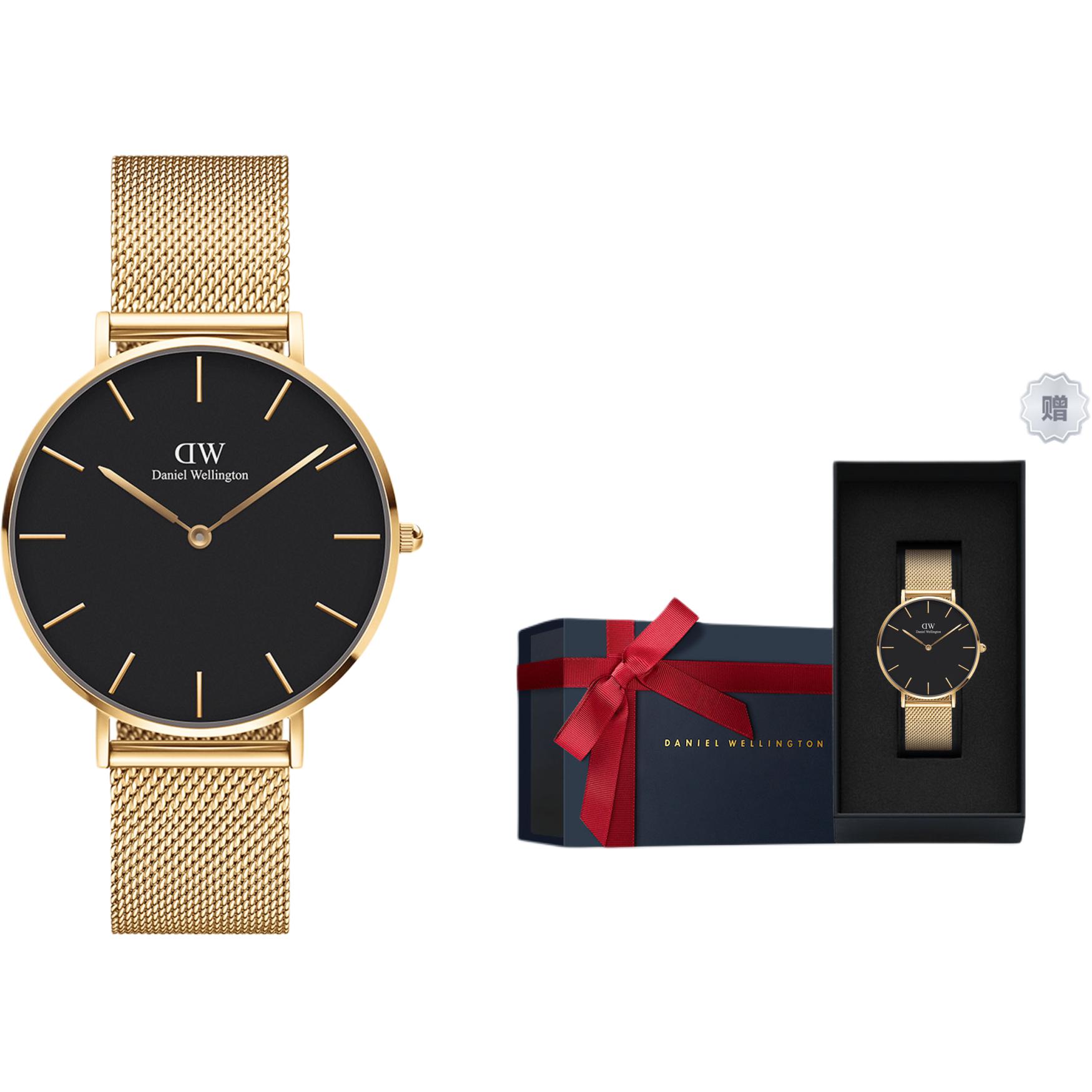 

DW/DanielWellington Часы Petite Evergold 36mm, Classic Premium Blue Box
