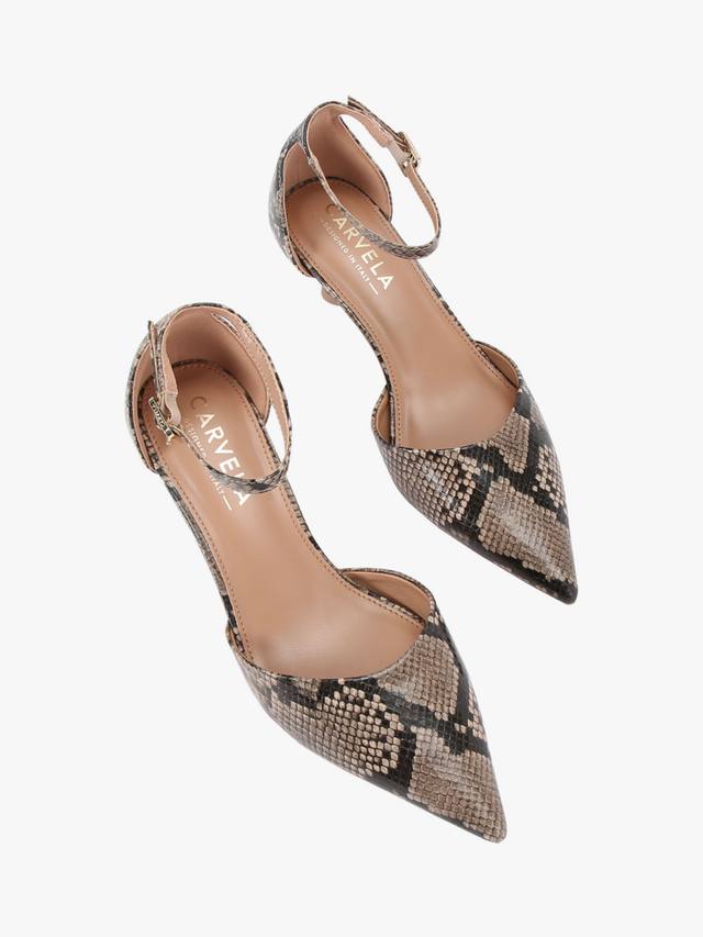 Alina 2 туфли-лодочки с принтом змеи Carvela — фото 2