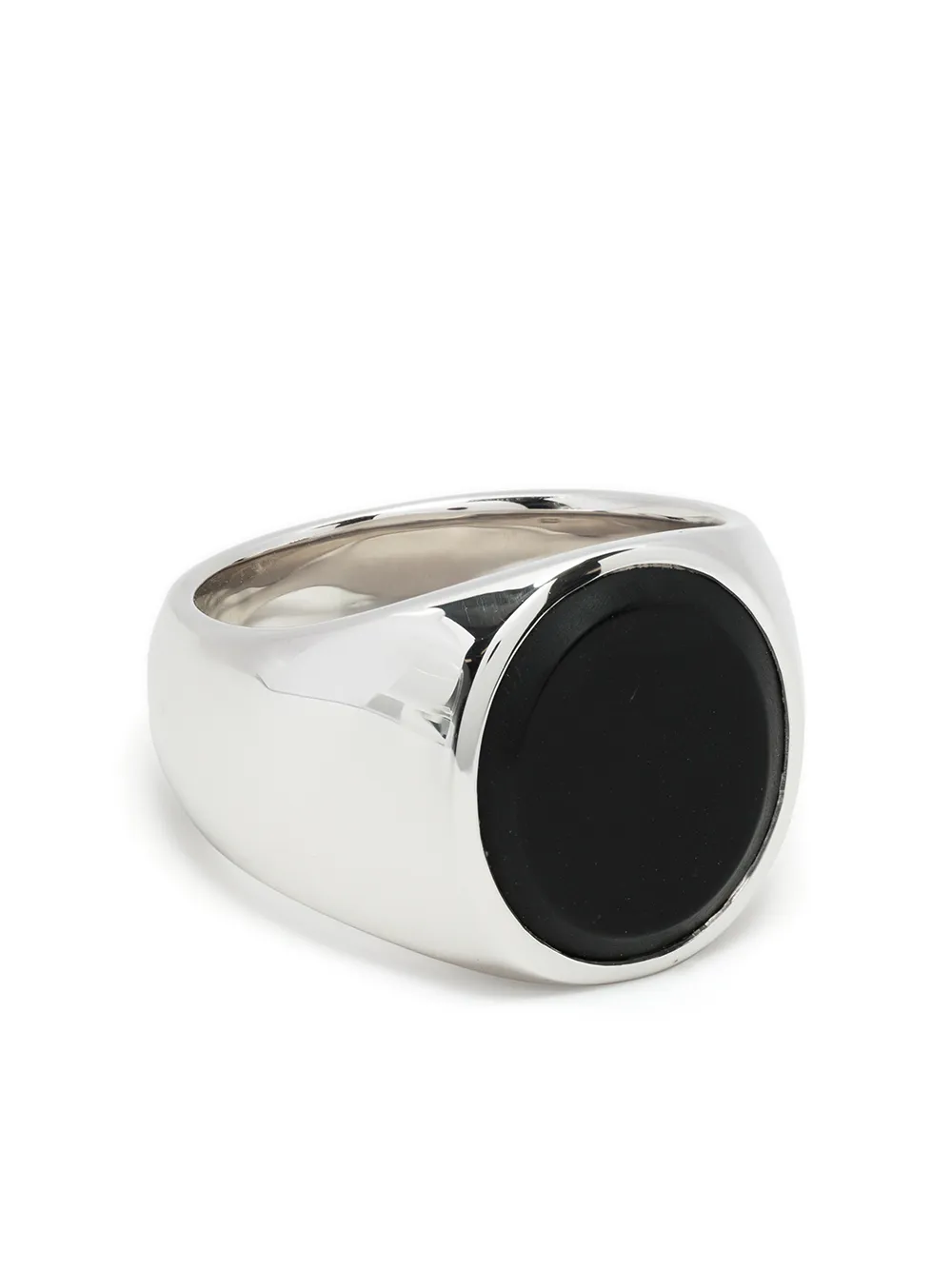 

Кольцо Oval Black Onyx Tom Wood, черный