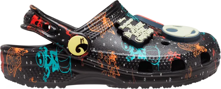 

Кроссовки Disney x Classic Clog Kids 'The Nightmare Before Christmas', черный