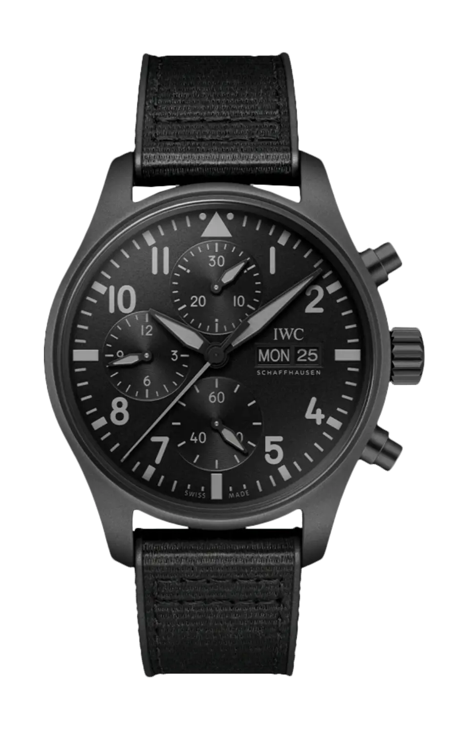 

Часы pilot’s watch chronograph 41 top gun ceratanium Iwc Schaffhausen
