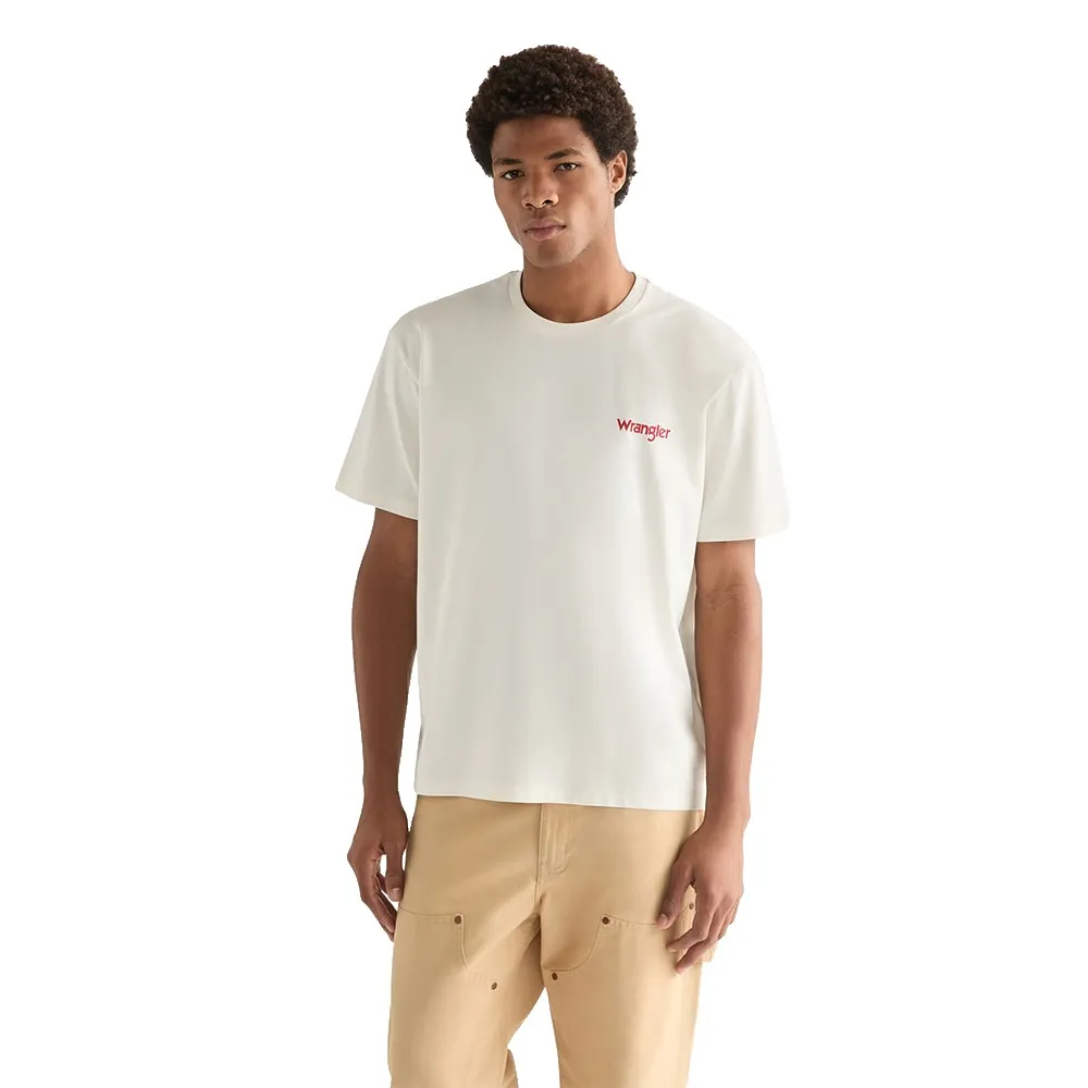 

Винтажная футболка с коротким рукавом Wrangler 112378016, белый