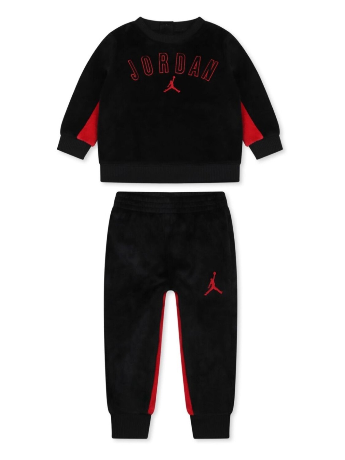 

Детский спортивный костюм Jordan Kids с вышивкой, черный