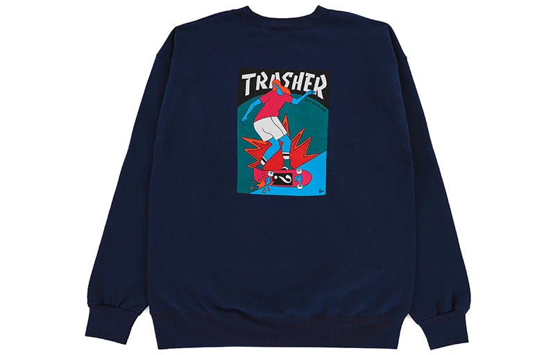 

Свитшот Unisex Dark Blue Thrasher