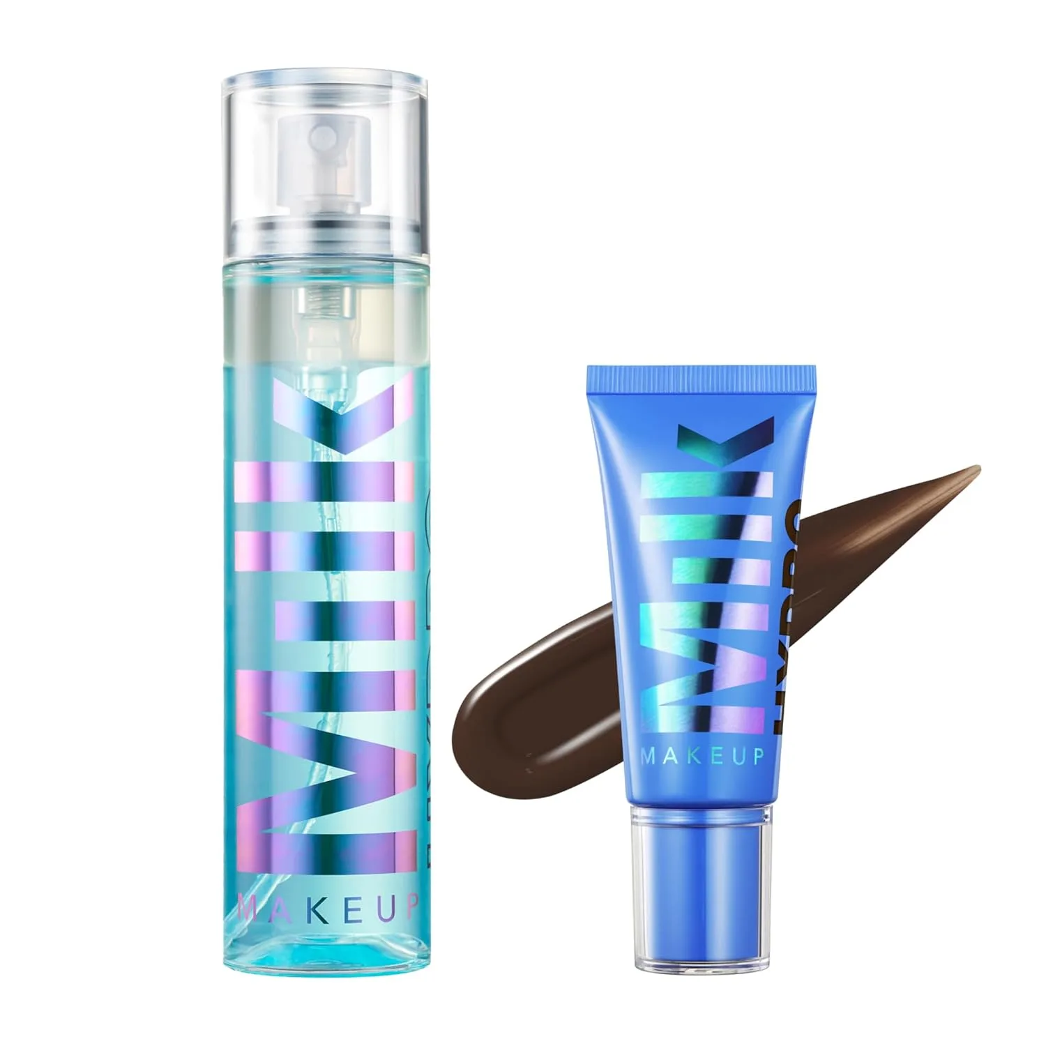 Milk Makeup Hydro Grip набор с фиксирующим спреем и тональным средством Skin Tint 15 - фиксирует макияж, увлажняет кожу и обеспечивает покрытие до 12 часов - легкий и стойкий с гиалуроновой кислотой