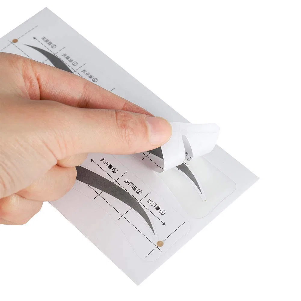 Набор трафаретов для бровей, 12 стилей, 95 штук Ghjall — фото 2