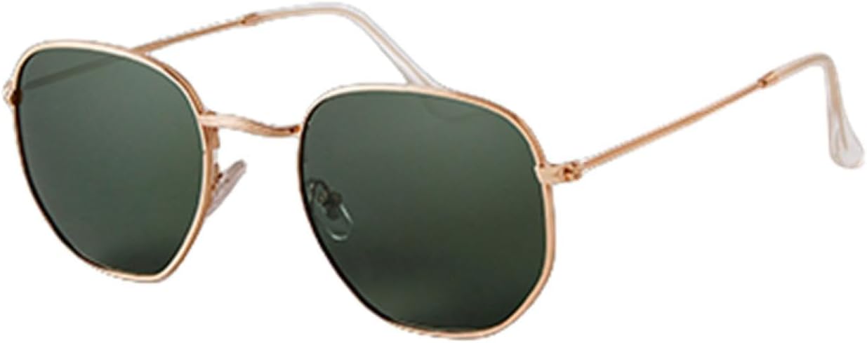 

Поляризованные ретро-солнцезащитные очки для женщин, ультралегкие красные очки с защитой от УФ-излучения UV400, шестиугольные винтажные очки для вождения, женские и мужские WNCKSQ, C7