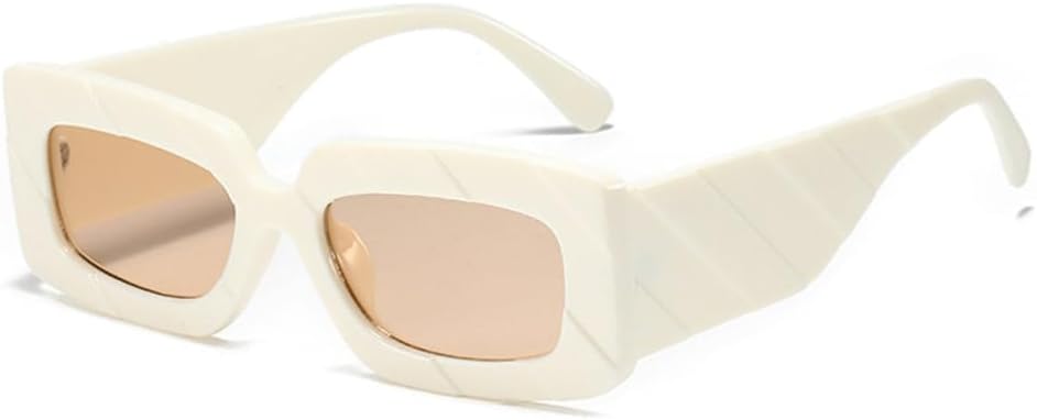 

Ретро женские роскошные солнцезащитные очки, модные, желейные, зеленые, фиолетовые оттенки, защита от УФ-излучения UV400; мужские трендовые солнцезащитные очки с градиентным переходом, бежевый шампань TYUVIVO, Beige Champagne