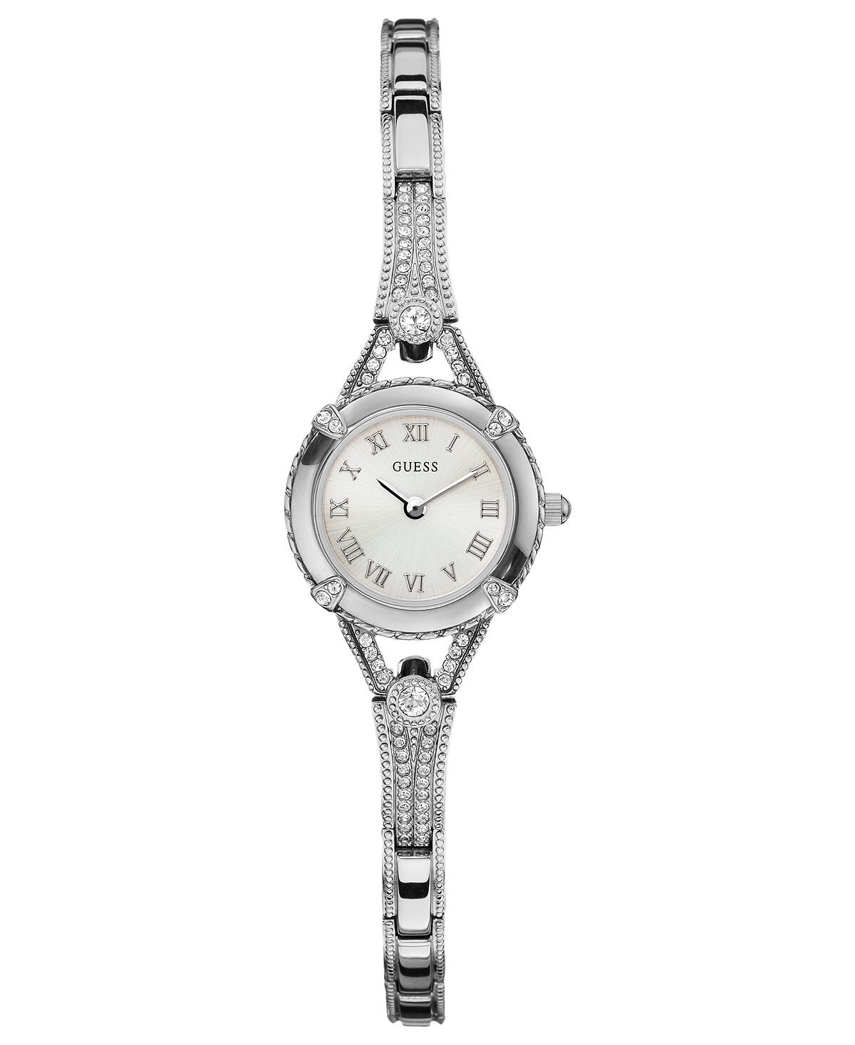 

Часы, женский браслет серебряного тона 22 мм U0135L1 GUESS