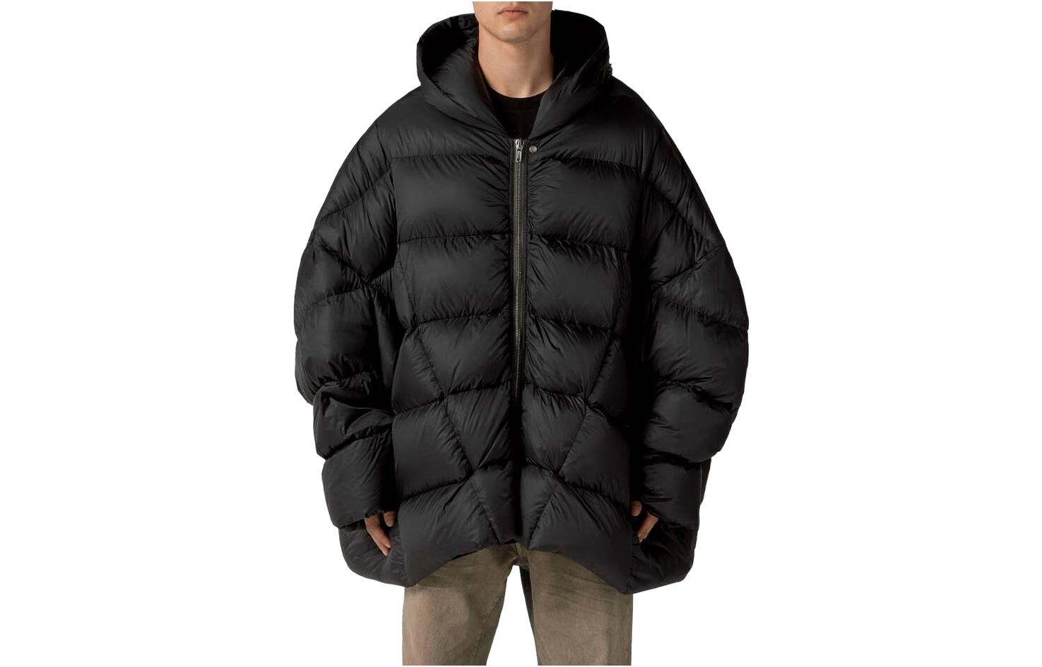 

Пуховик мужской черный Rick Owens, черный