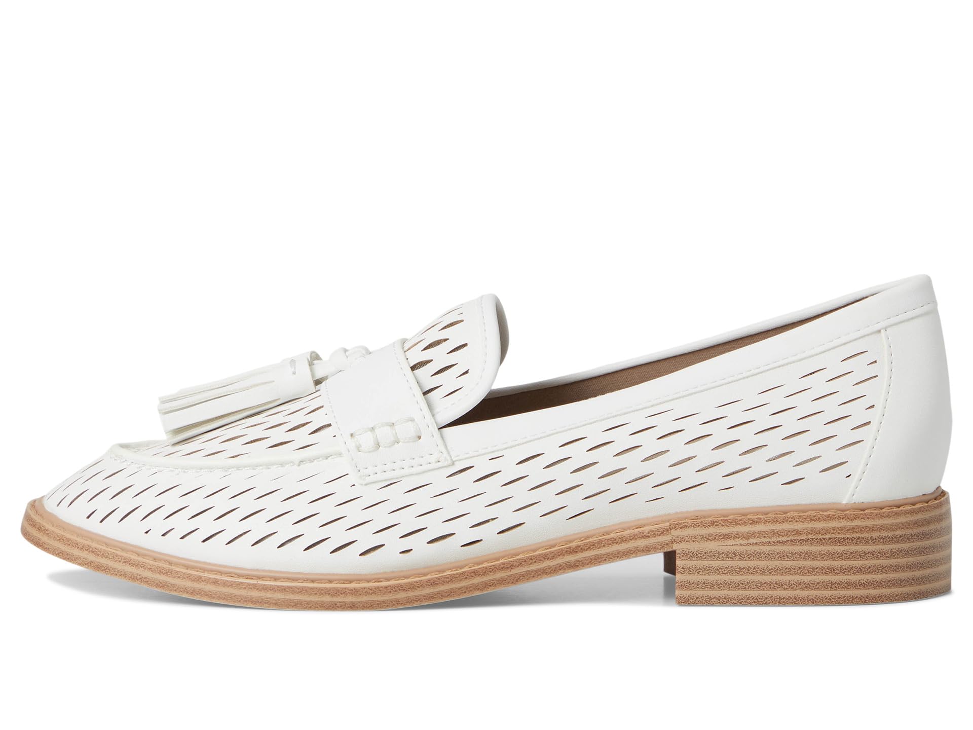 Лоферы Franco Sarto Carolyn Low Slip-ons, цвет White Cutout — фото 4