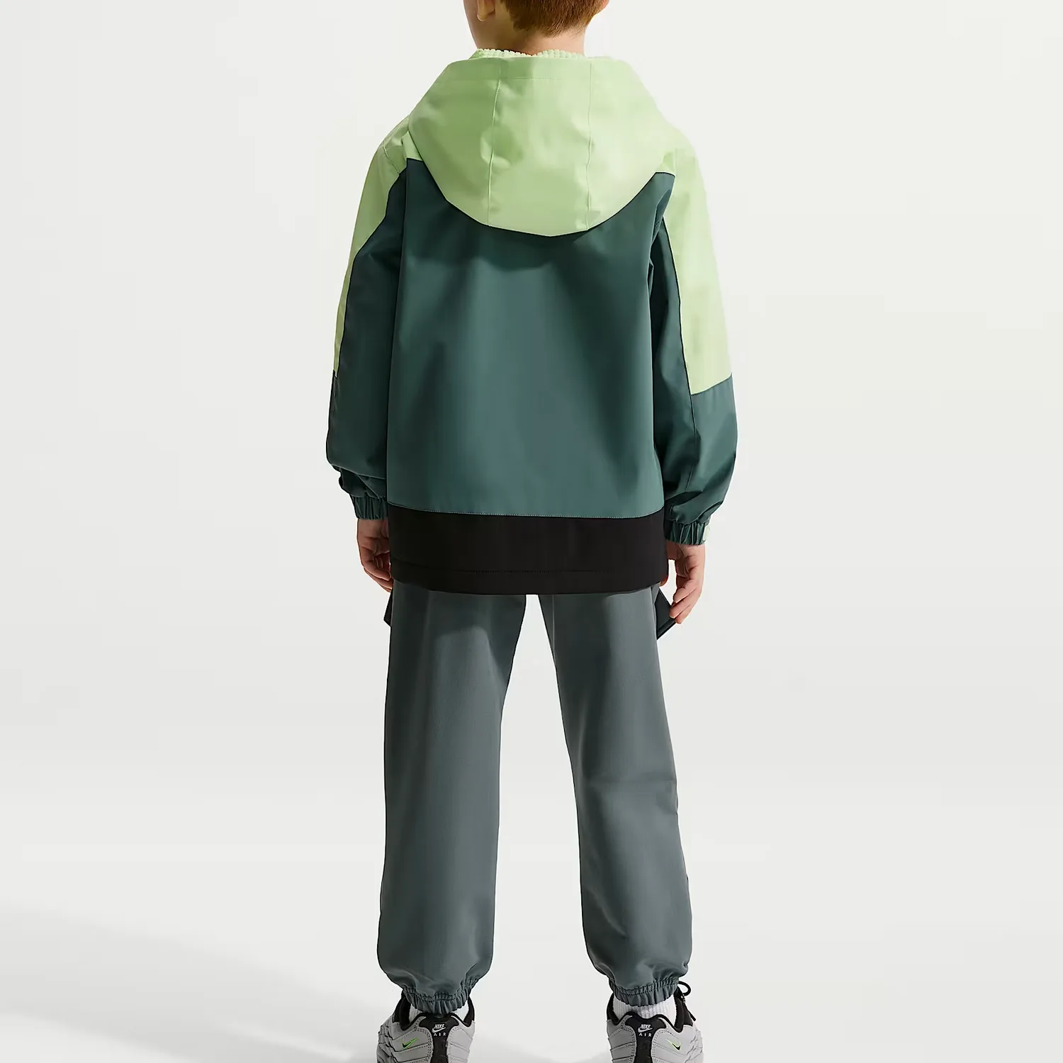 Детская куртка с капюшоном Nike, черный — фото 4