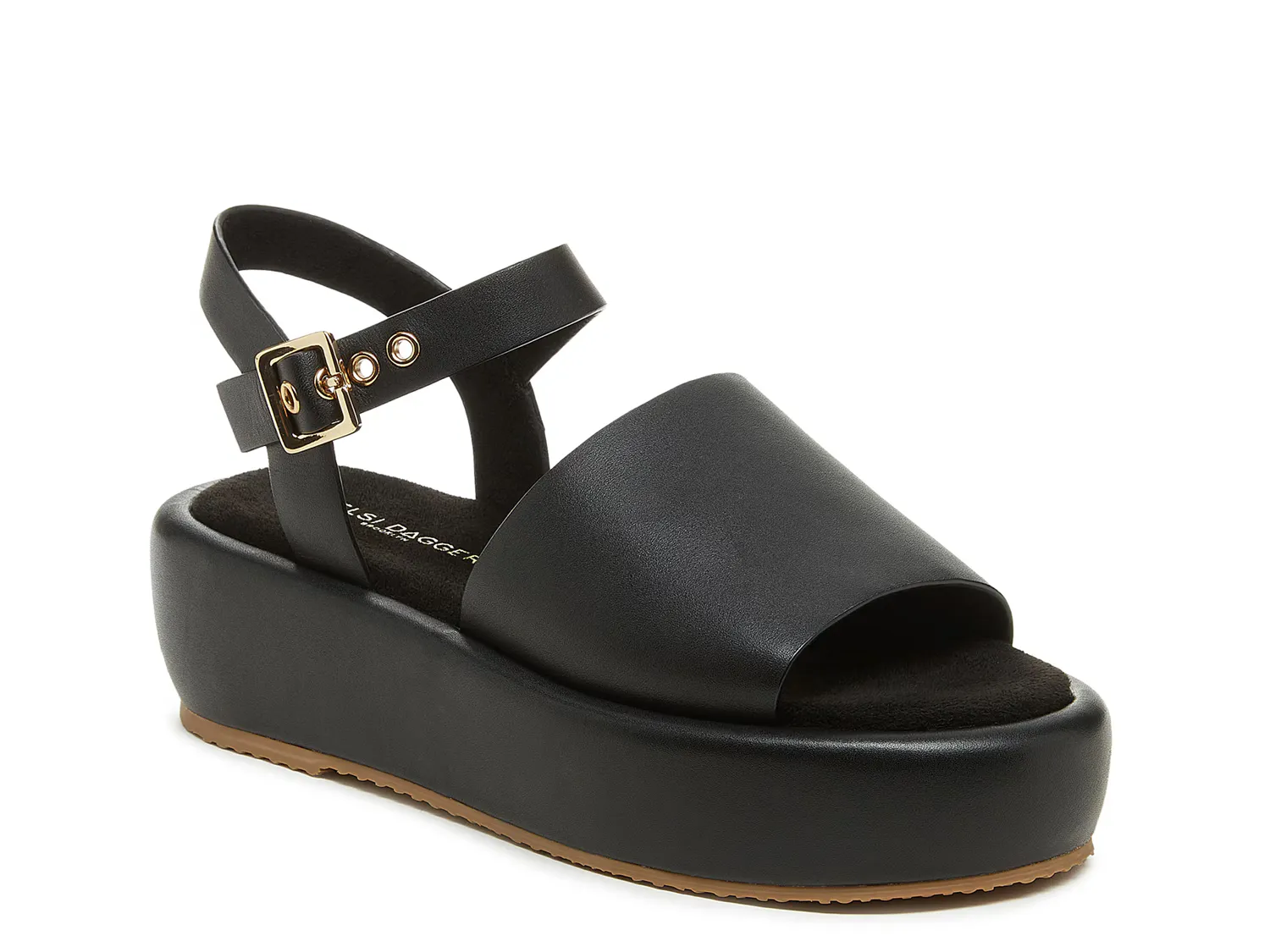 

Сандалии Birdie Wedge Sandal Kelsi Dagger Brooklyn, черный