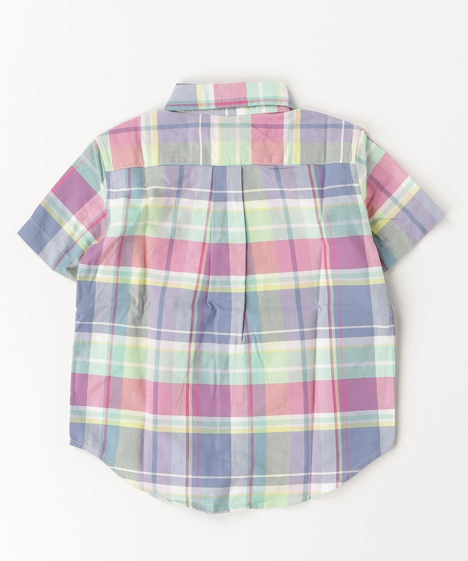 Детская рубашка POLO RALPH LAUREN CHILDRENSWEAR в клетку — фото 4