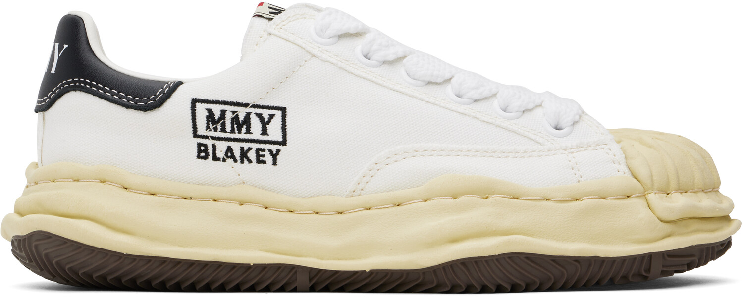 

Низкие кеды Blakey VL OG Sole из парусины Maison MIHARA YASUHIRO, белый