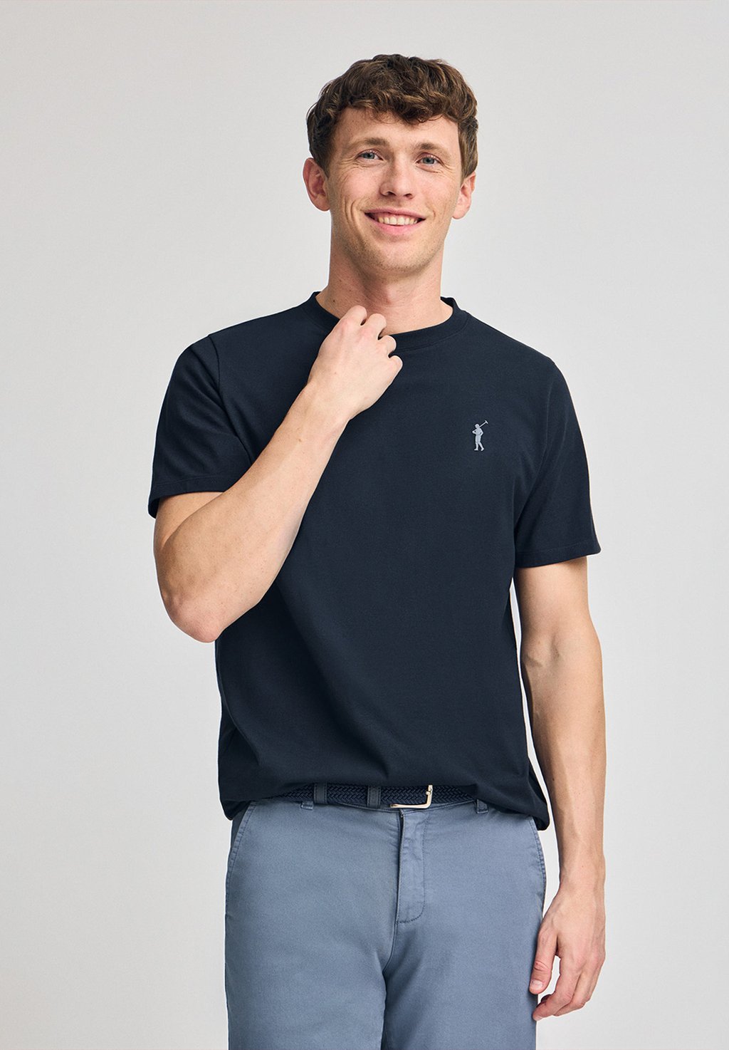 

Базовая футболка SHORT SLEEVE SS RF UN RIGBY GO RUBBER Polo Club, синий