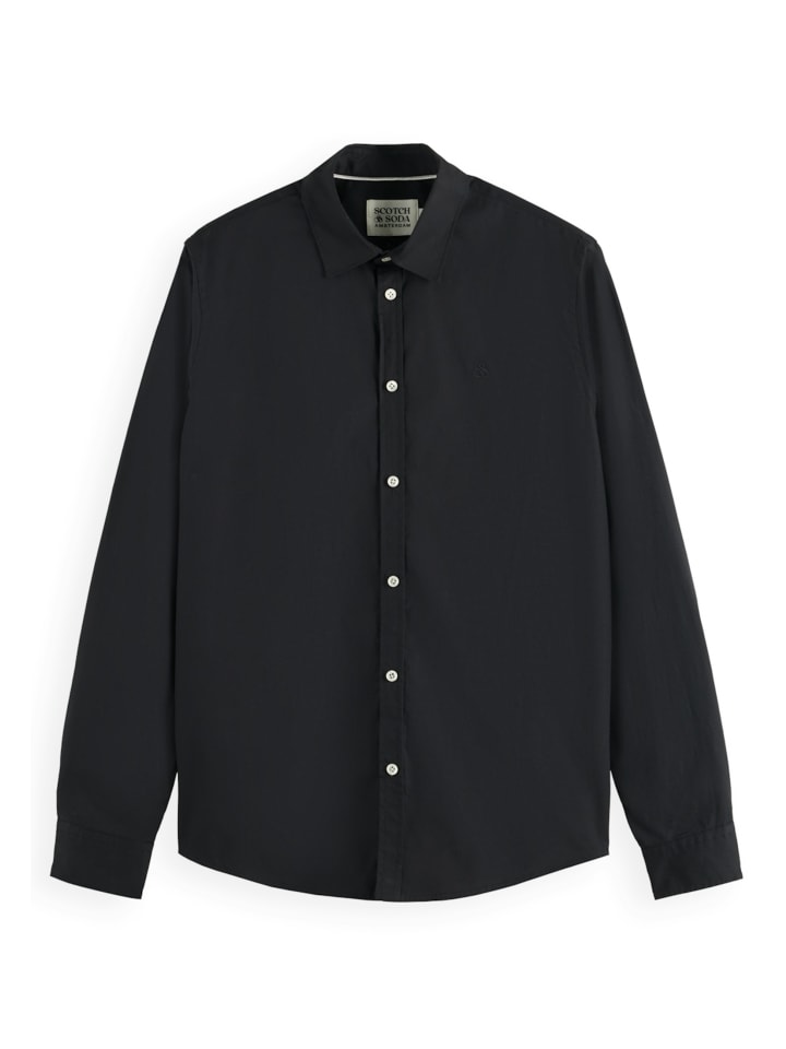 

Рубашка Scotch & Soda CORE POPLIN SOLID, черный