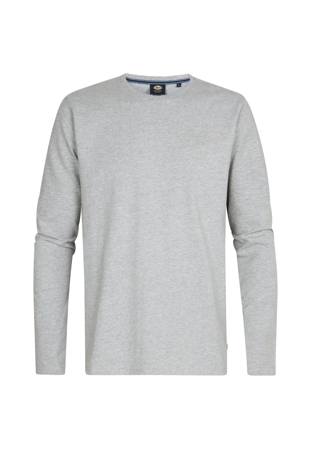 

Лонгслив LOGO LONG-SLEEVED DOLPHINPARK Petrol Industries, цвет Light Grey Melee