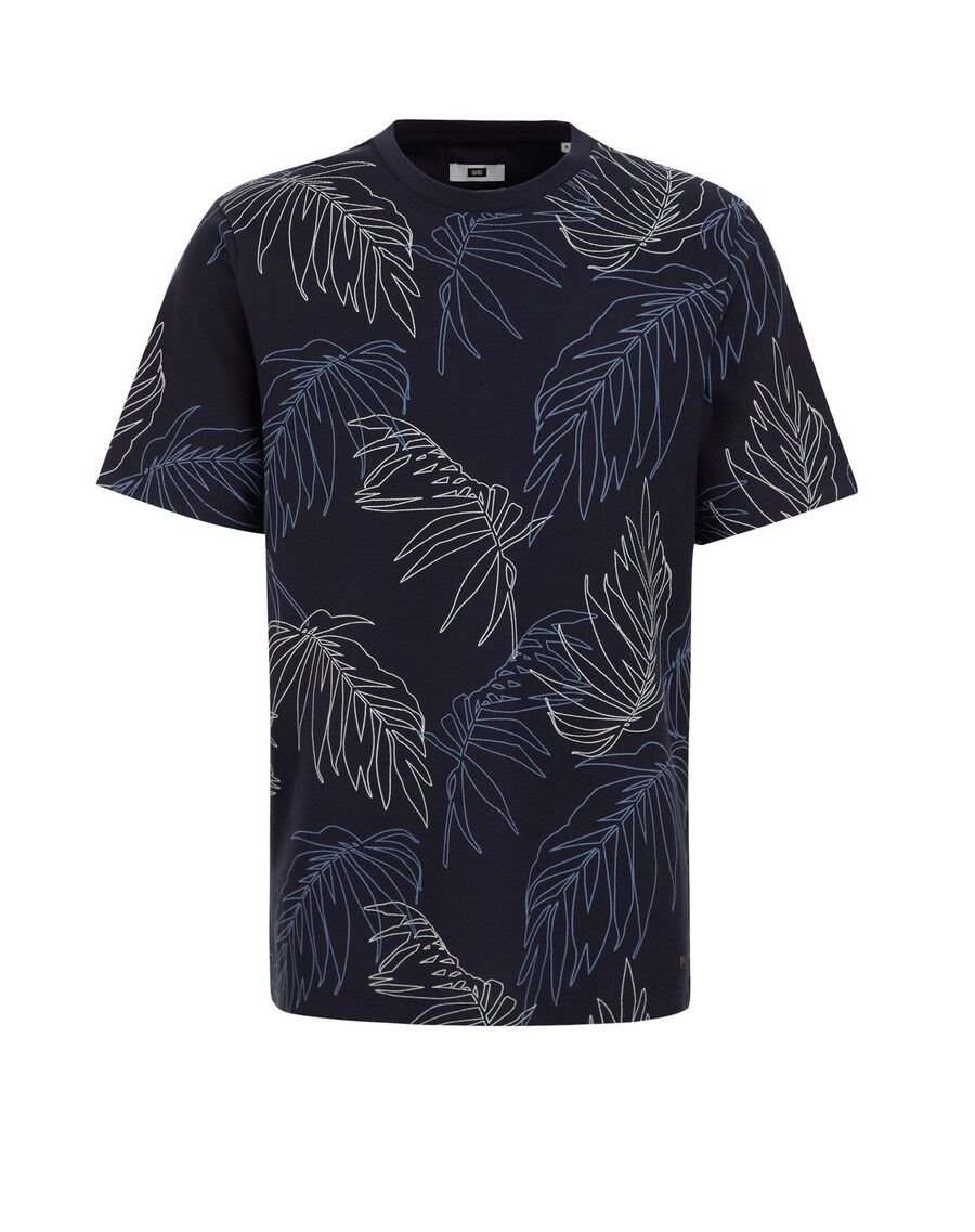 

Рубашка WE Fashion, цвет Navy/Smoke blue